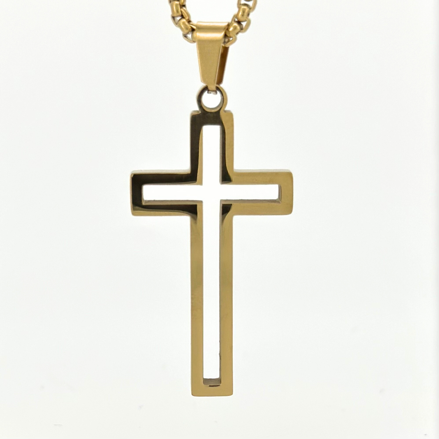 PLNDSKI Cross Necklace v4.0 -Gold