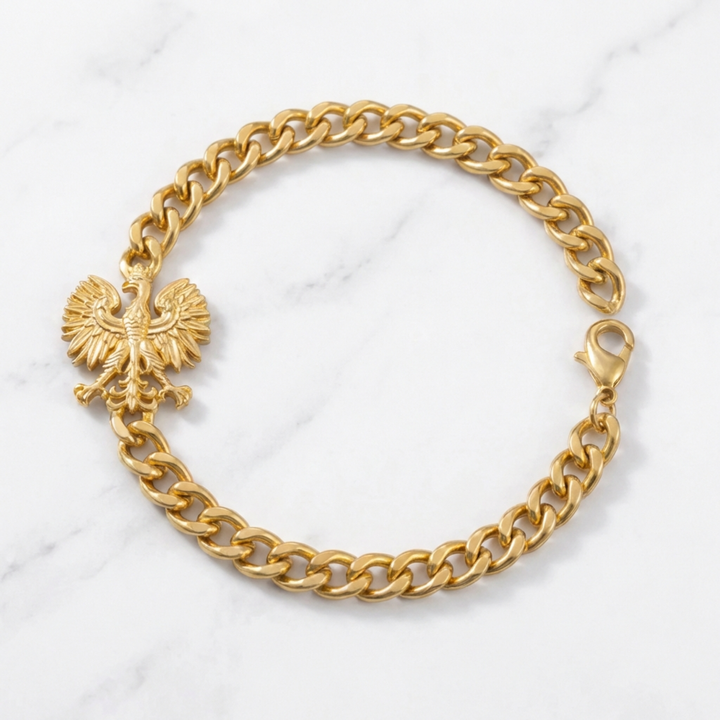 Poland Eagle Bracelet - Gold