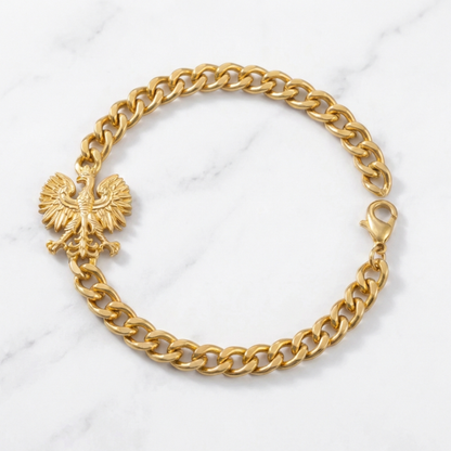 Poland Eagle Bracelet - Gold
