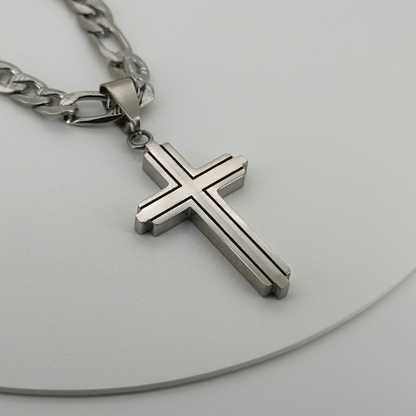 PLNDSKI Cross Necklace v2.0 - Silver