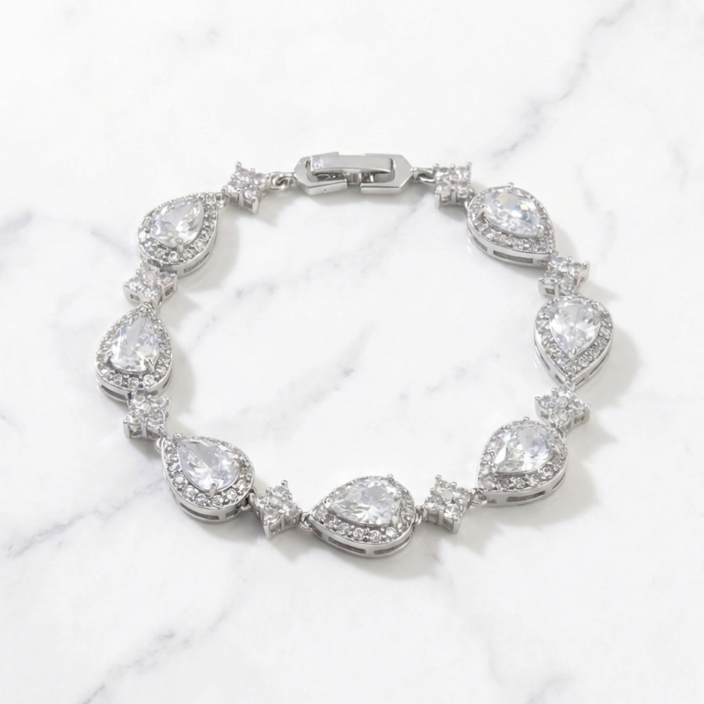 Crystal Tears - Silver