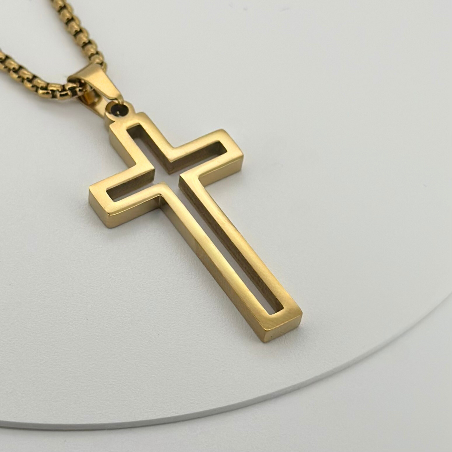 PLNDSKI Cross Necklace v4.0 -Gold