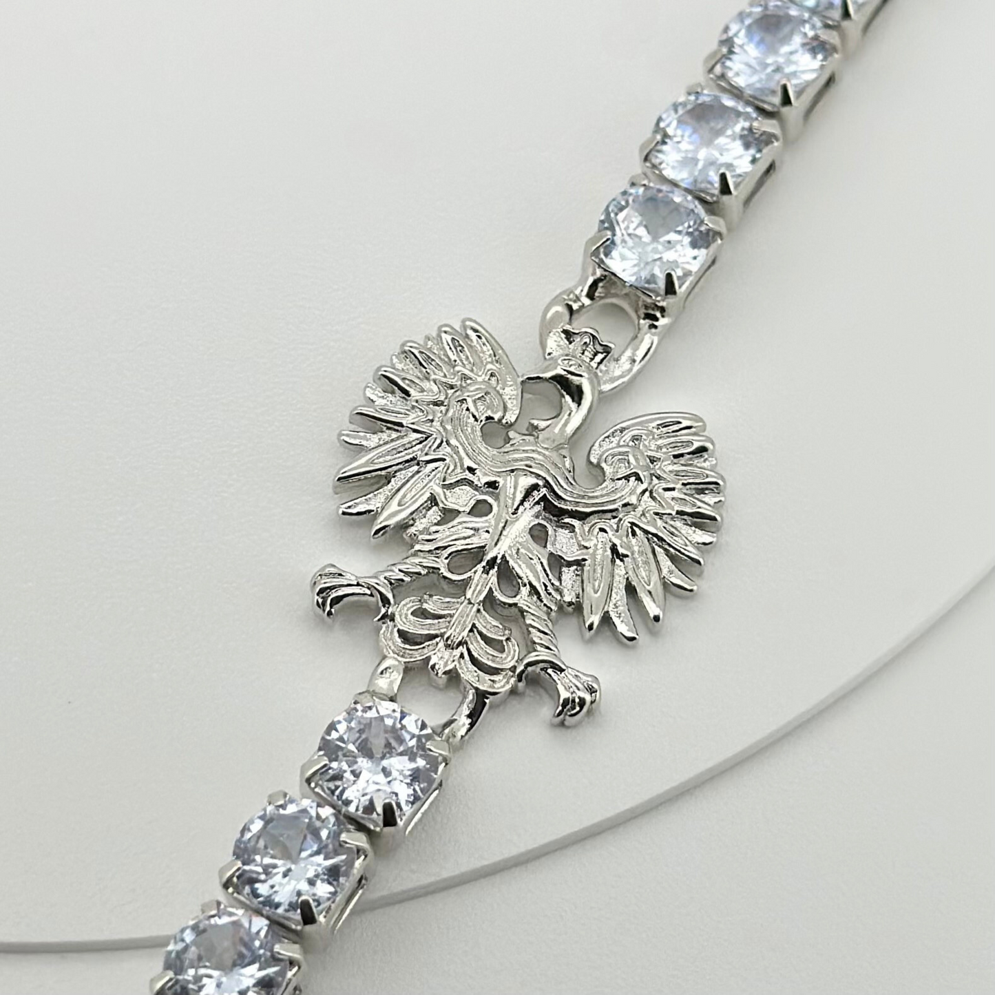 PLNDSKI Eagle Tennis Bracelet - Silver