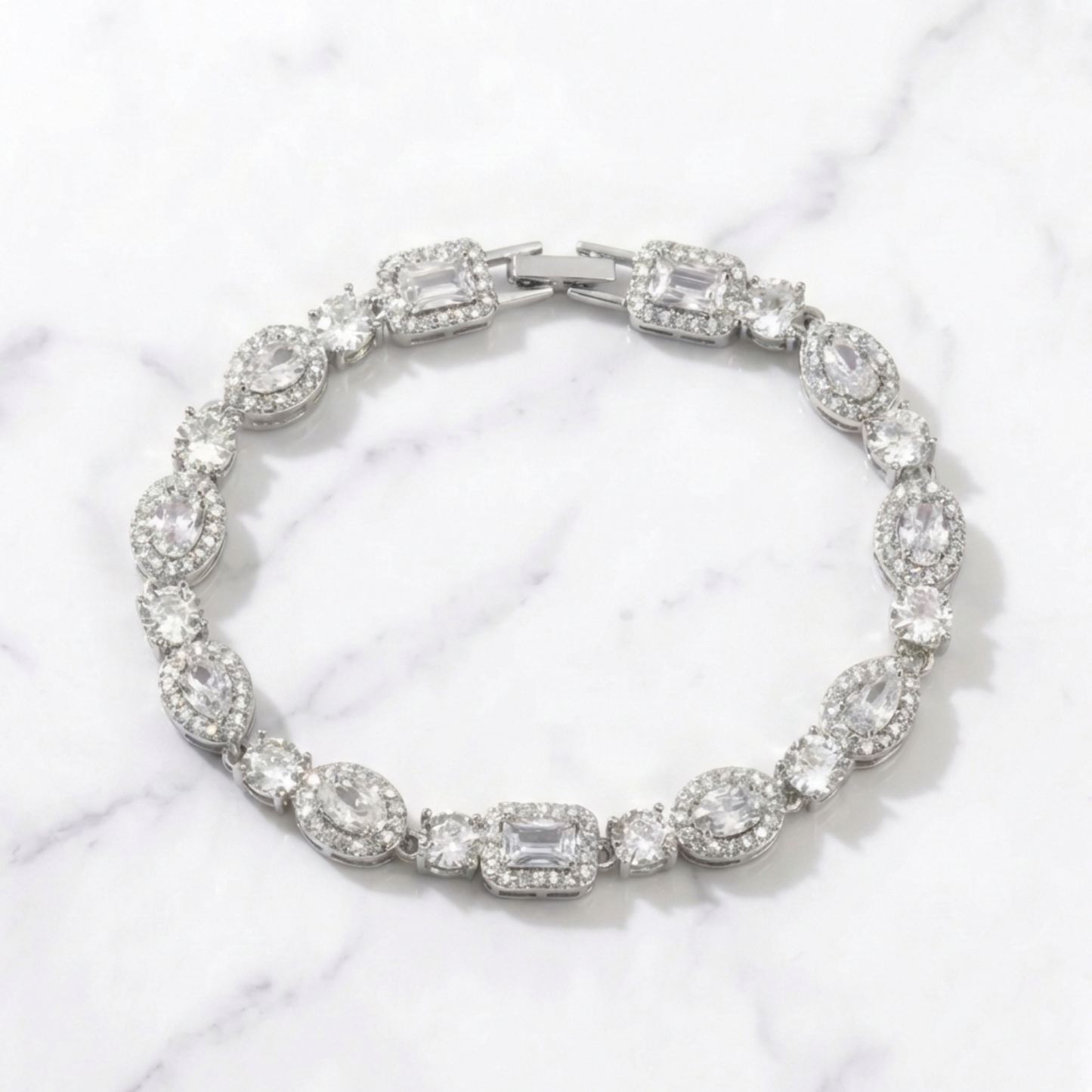 Arctic Stones Bracelet - Silver
