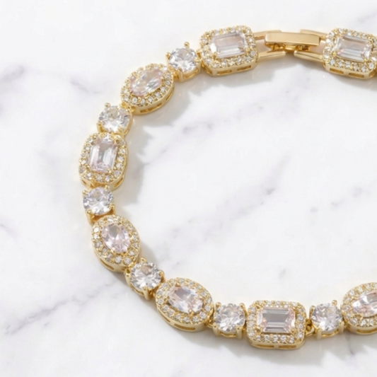 Arctic Stones Bracelet - Gold