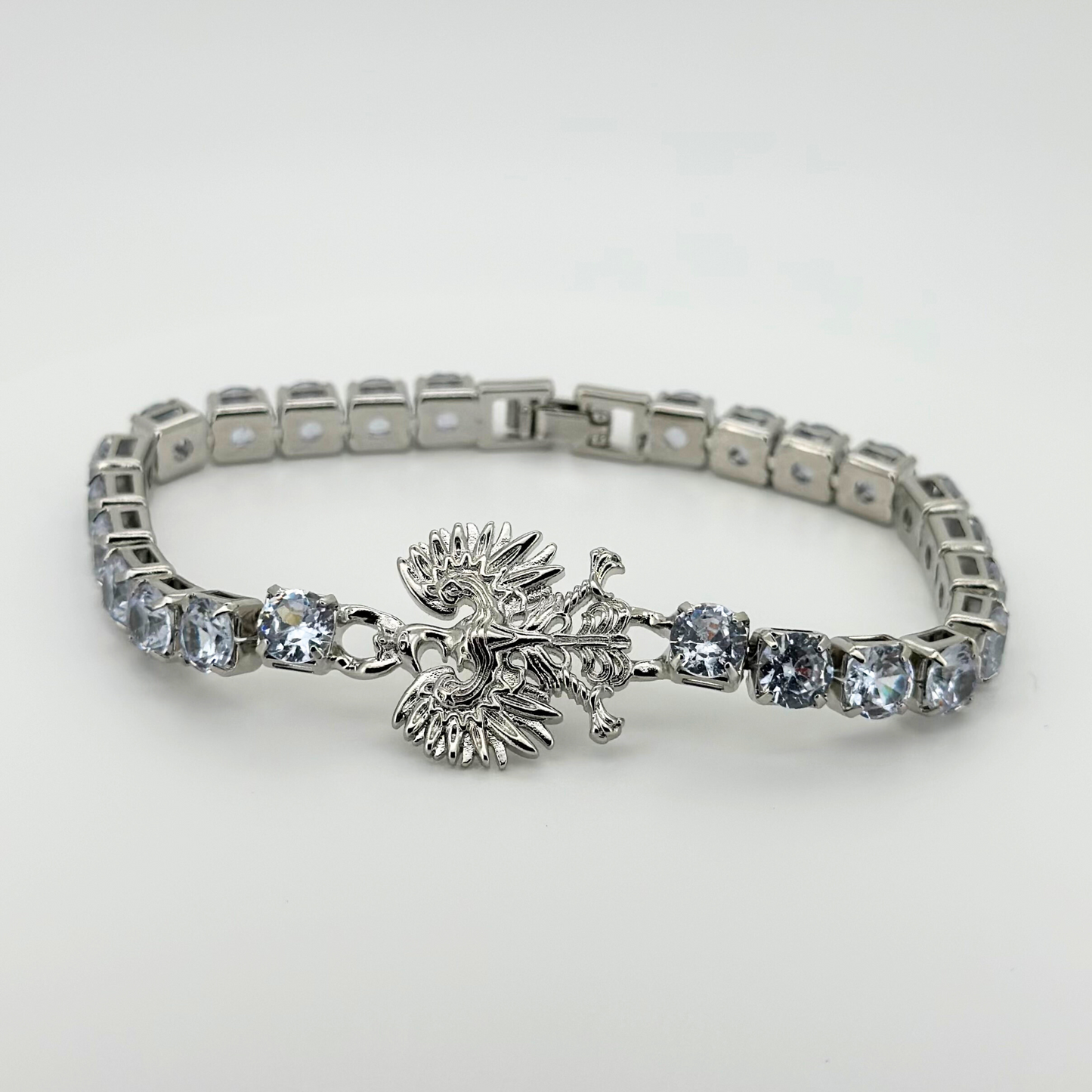 PLNDSKI Eagle Tennis Bracelet - Silver