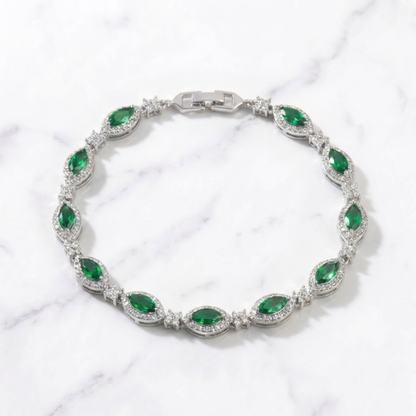 Snakes Eye Bracelet - Green