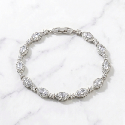 Snakes Eye Bracelet - Silver