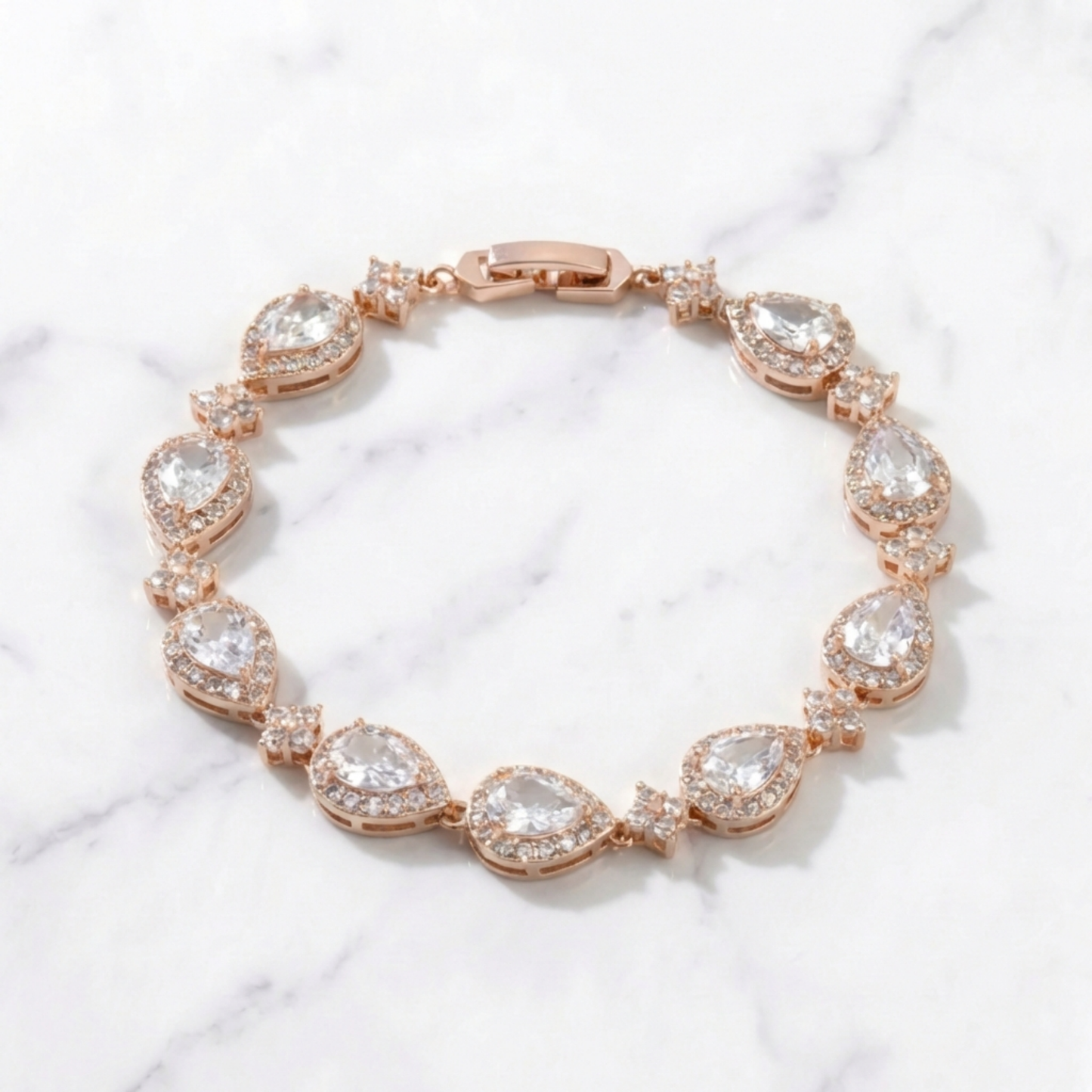 Crystal Tears - Rose Gold