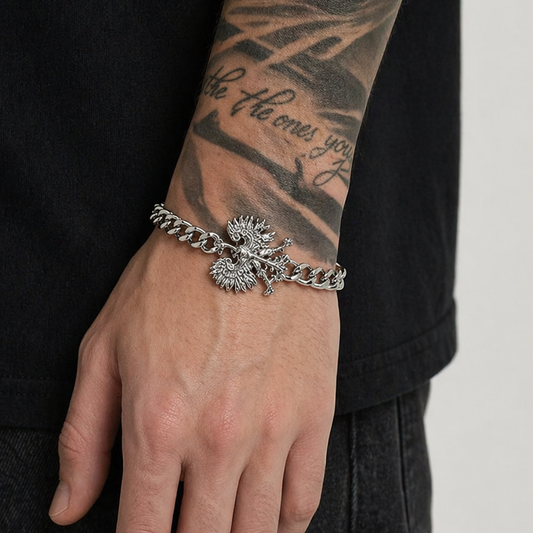 Poland Eagle Bracelet - Silver