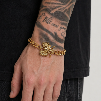 Poland Eagle Bracelet - Gold