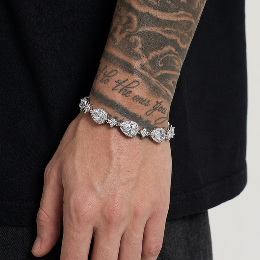 Crystal Tears - Silver