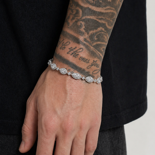 Snakes Eye Bracelet - Silver