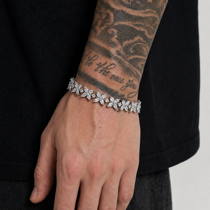 Frost Link Bracelet - Silver
