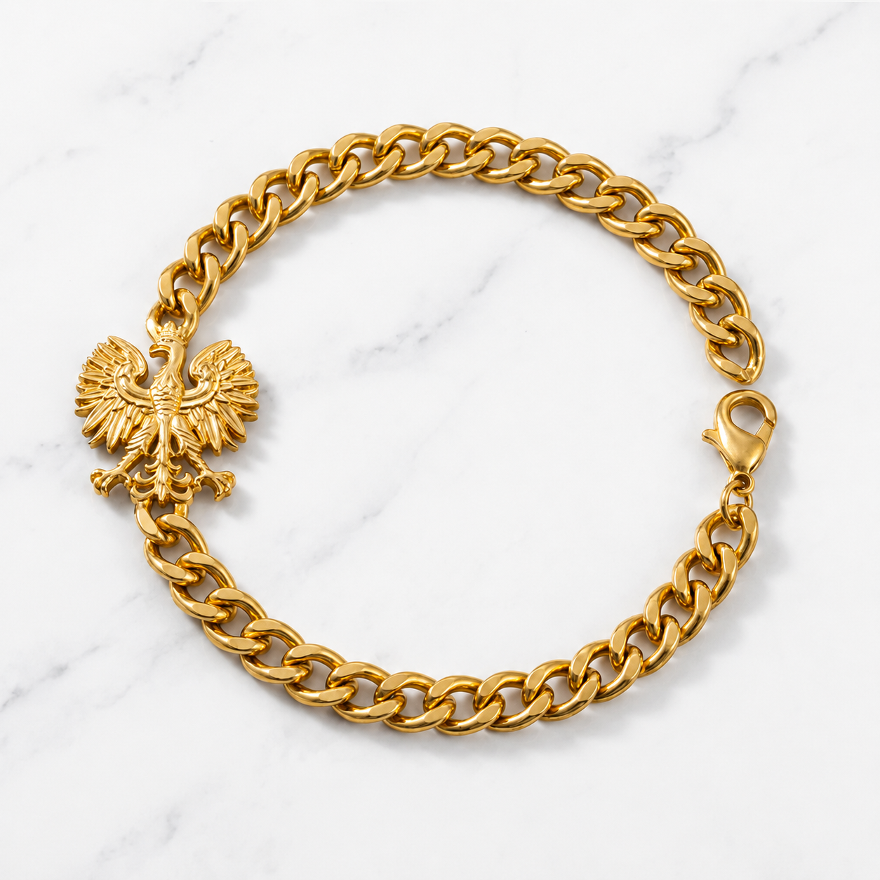 Poland Eagle Bracelet - Gold