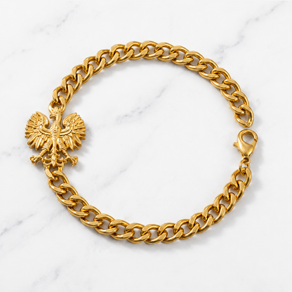 Poland Eagle Bracelet - Gold
