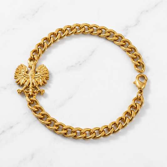 Poland Eagle Bracelet - Gold