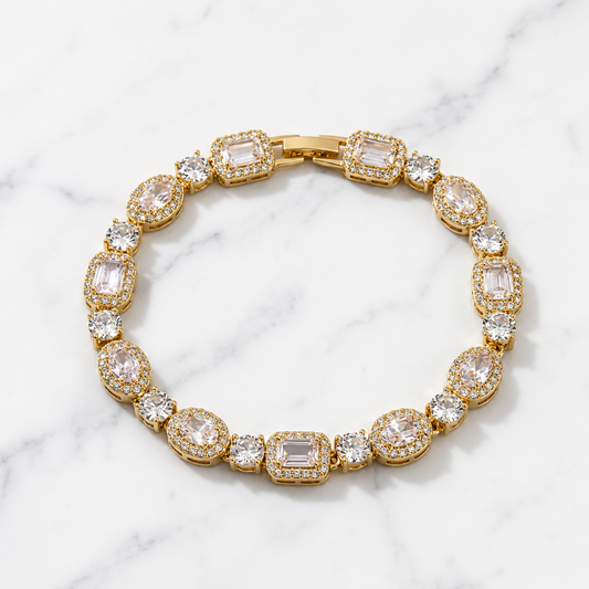 Arctic Stones Bracelet - Gold