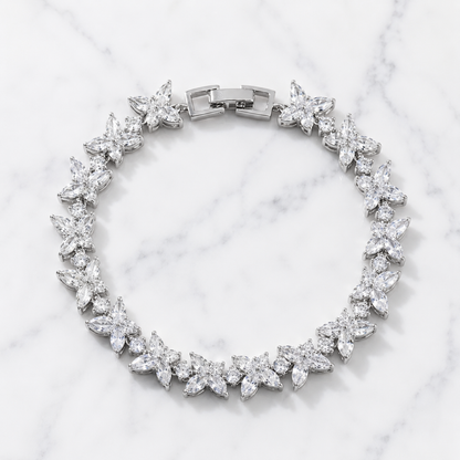 Frost Link Bracelet - Silver