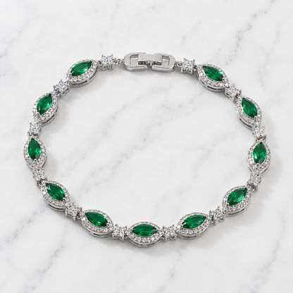 Snakes Eye Bracelet - Green