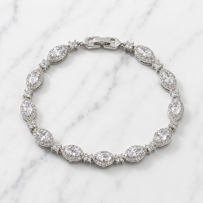 Snakes Eye Bracelet - Silver