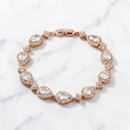 Crystal Tears - Rose Gold