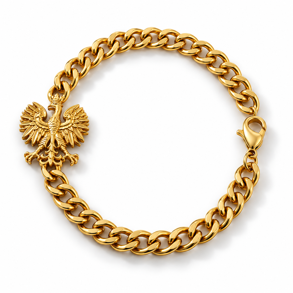 Poland Eagle Bracelet - Gold