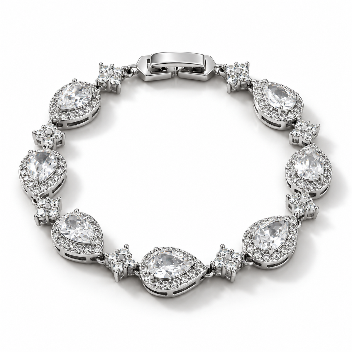 Crystal Tears - Silver