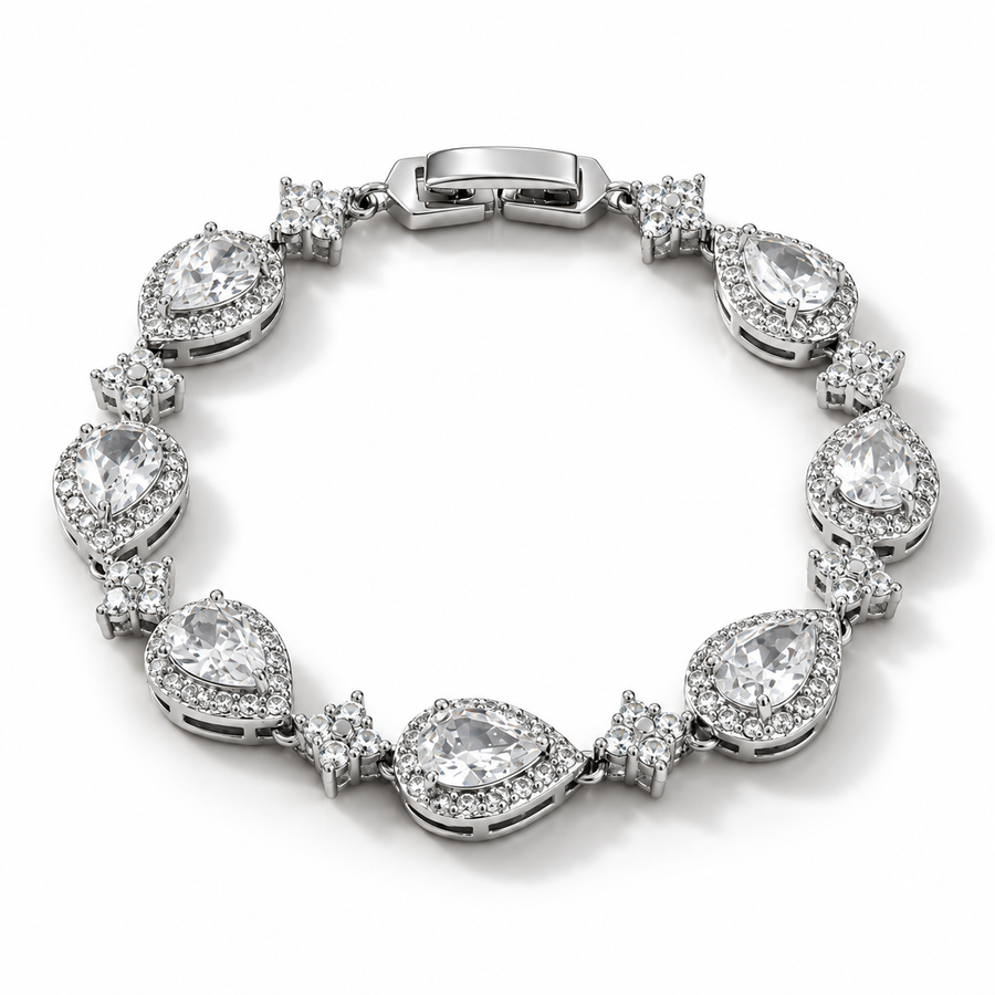 Crystal Tears - Silver