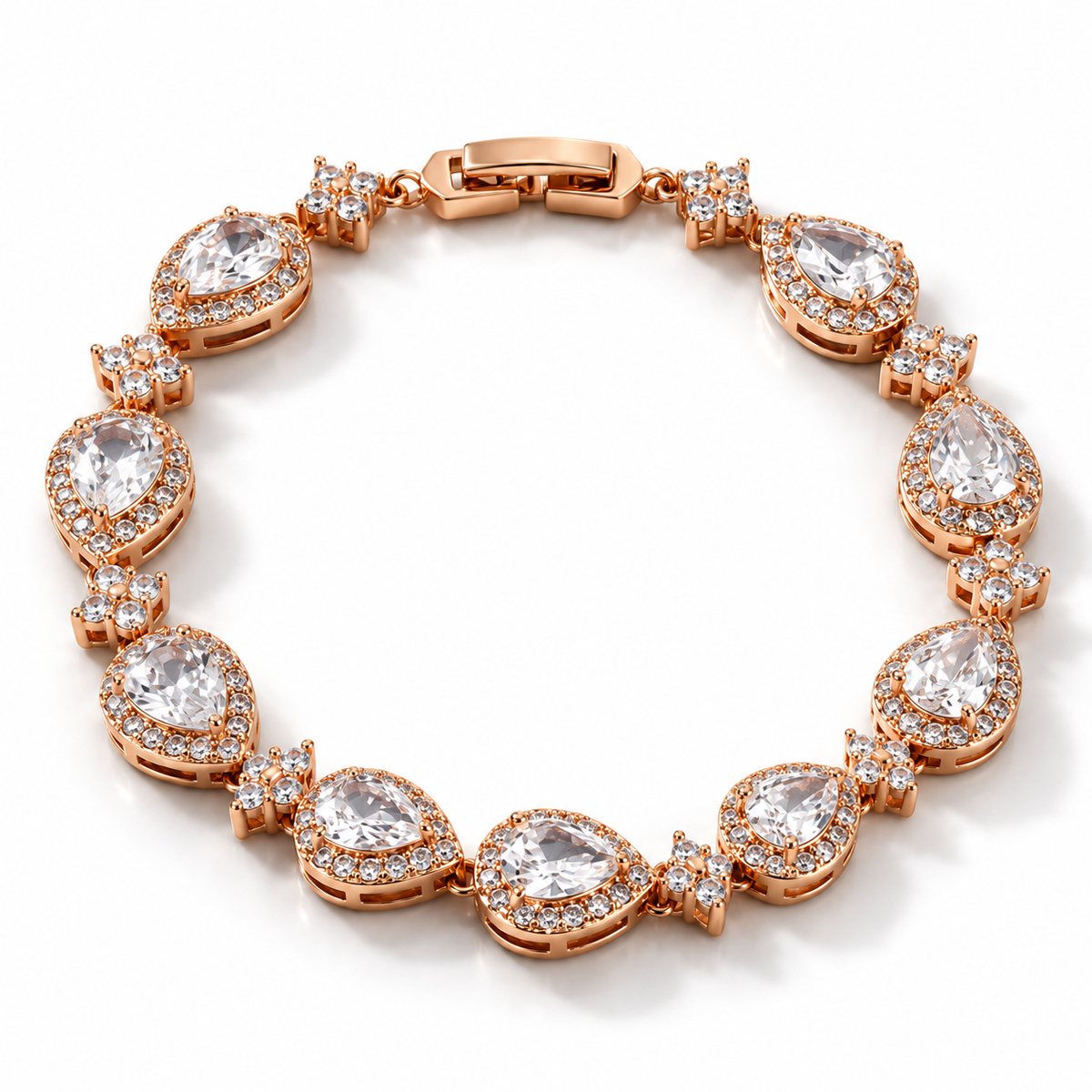 Crystal Tears - Rose Gold