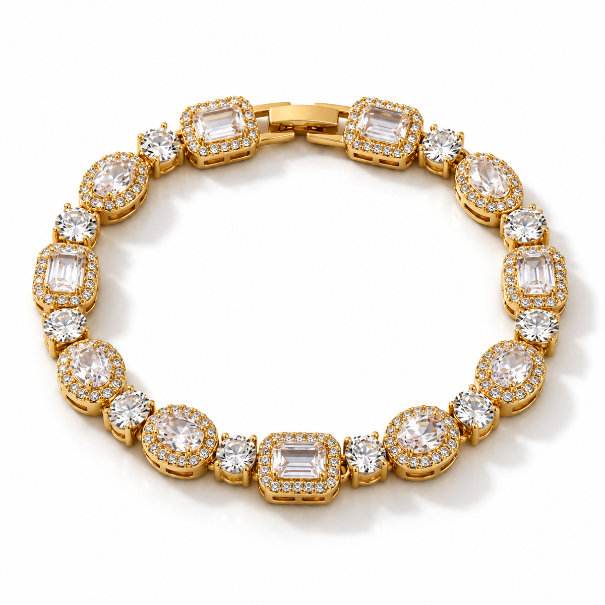 Arctic Stones Bracelet - Gold