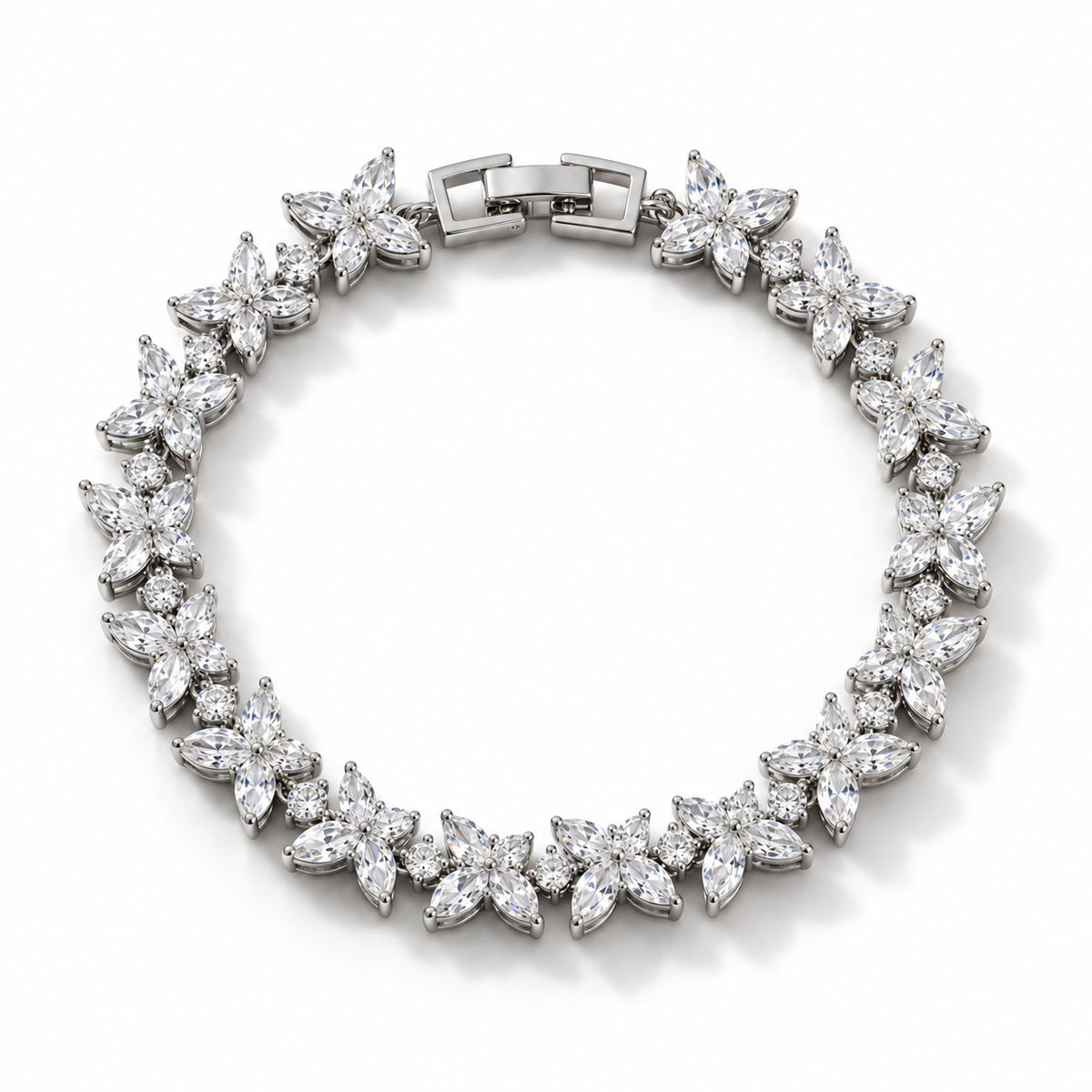 Frost Link Bracelet - Silver