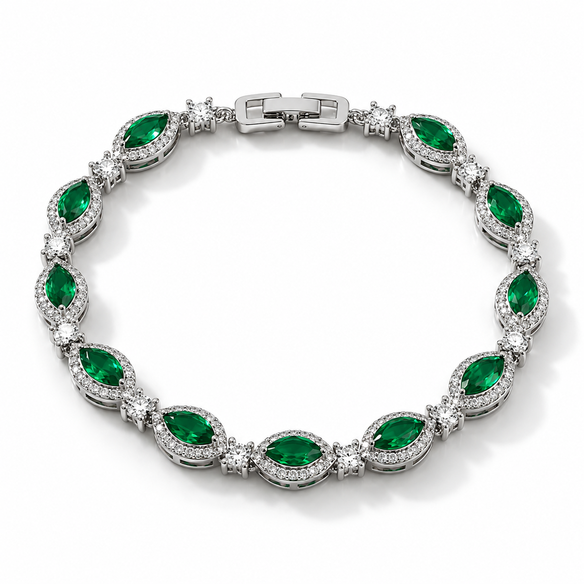 Snakes Eye Bracelet - Green