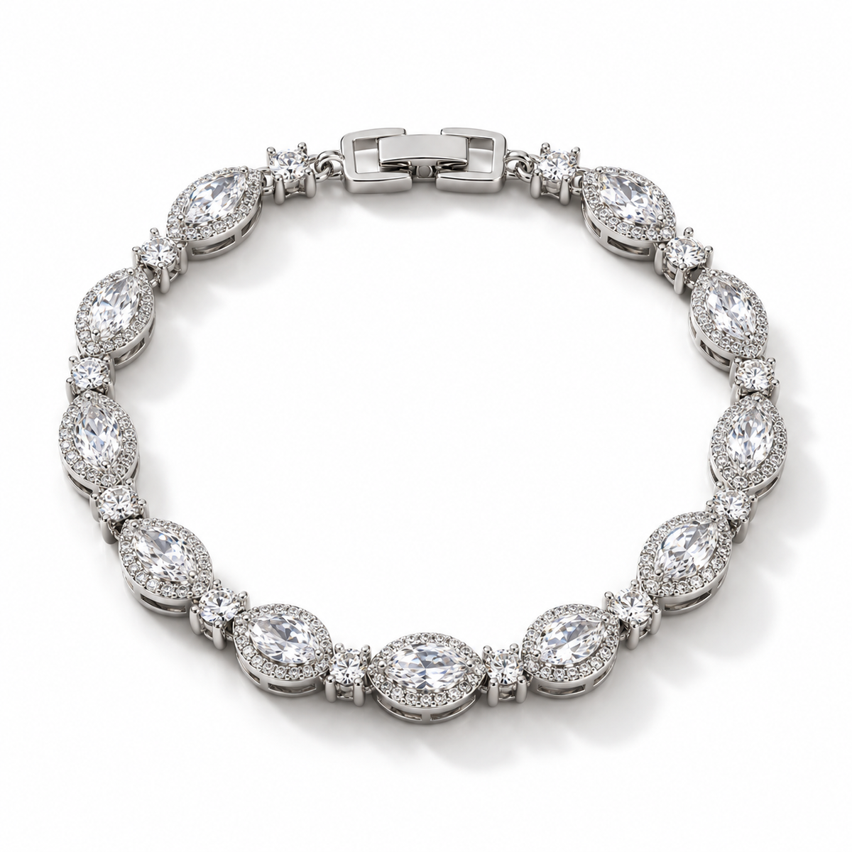 Snakes Eye Bracelet - Silver