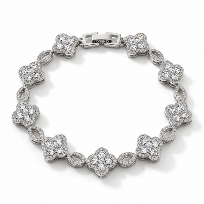 Clover Bracelet - Silver