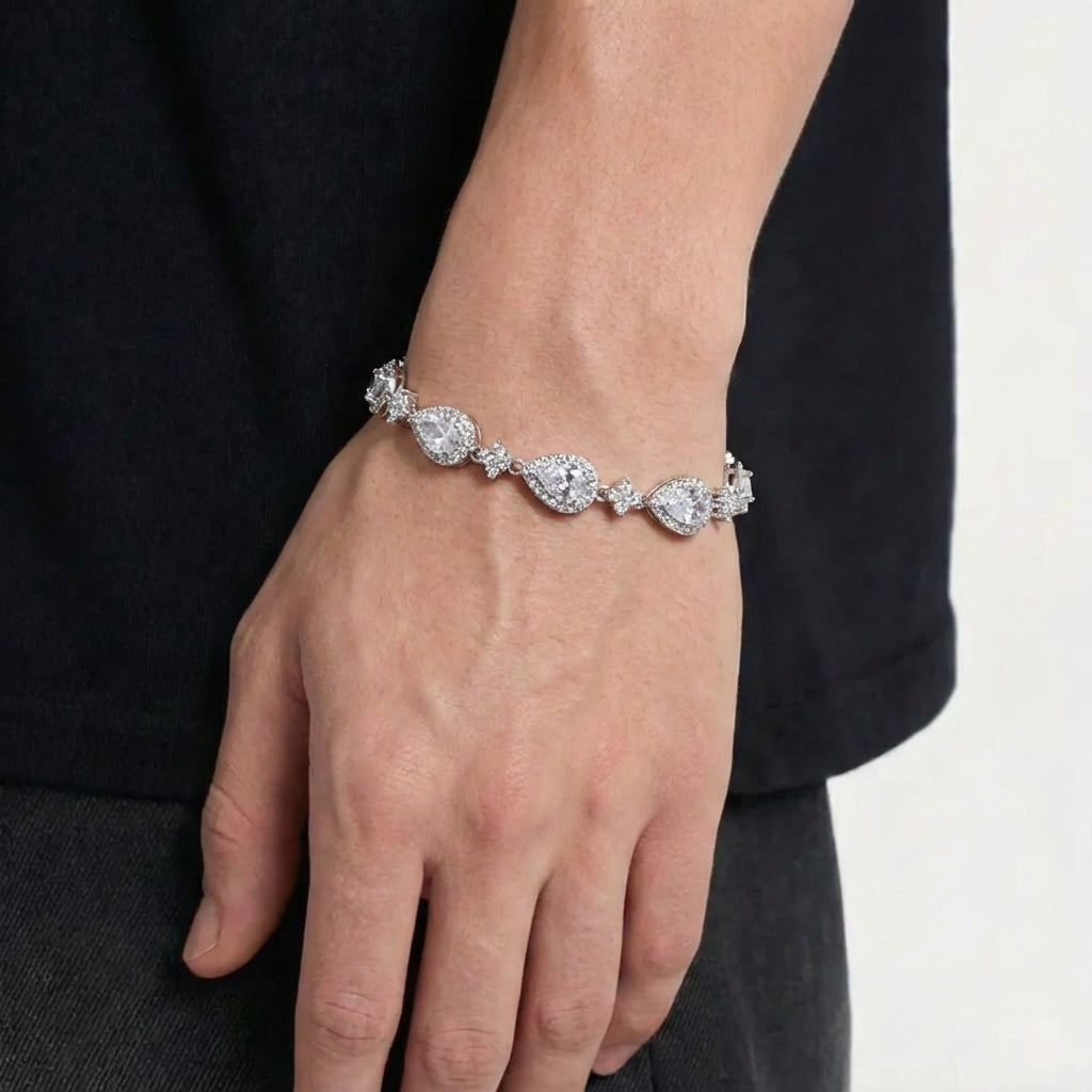 Crystal Tears - Silver