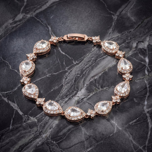 Crystal Tears - Rose Gold