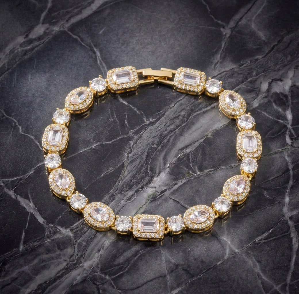 Arctic Stones Bracelet - Gold