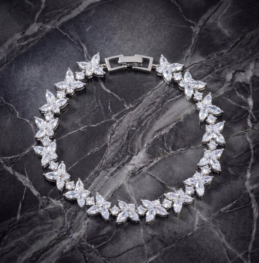 Frost Link Bracelet - Silver