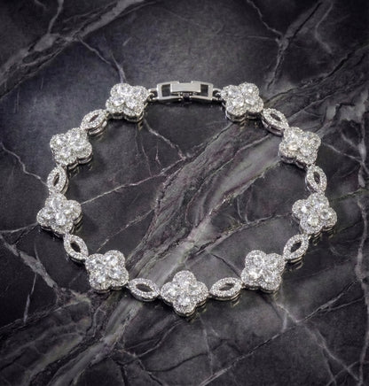 Clover Bracelet - Silver