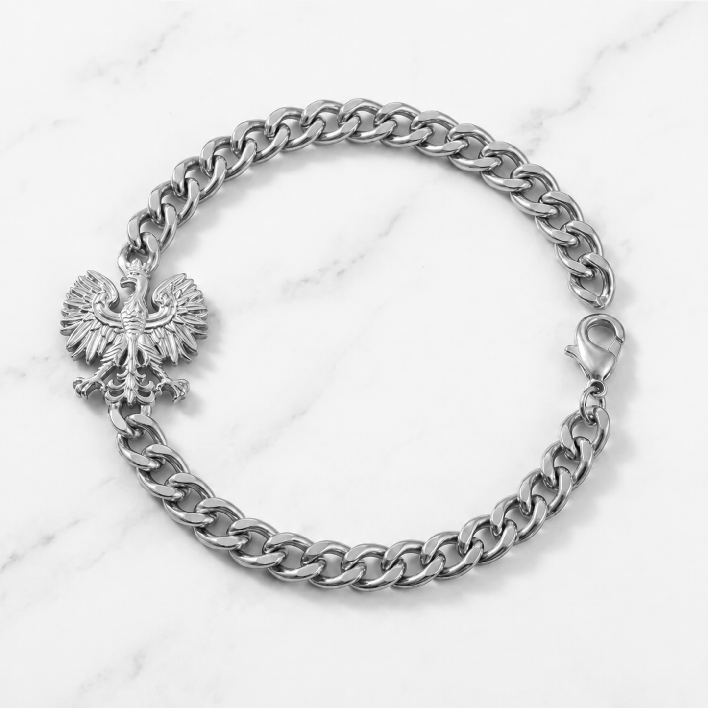 Poland Eagle Bracelet - Silver
