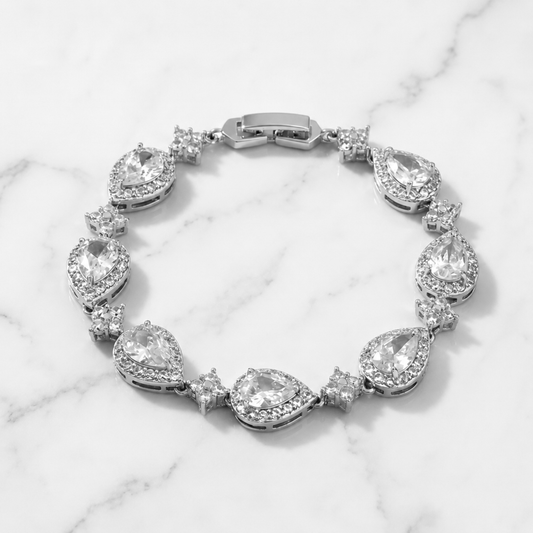 Crystal Tears - Silver