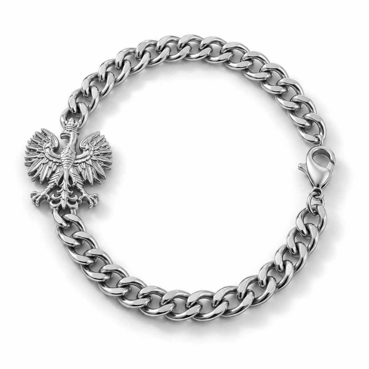 Poland Eagle Bracelet - Silver