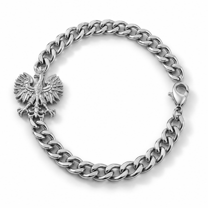 Poland Eagle Bracelet - Silver