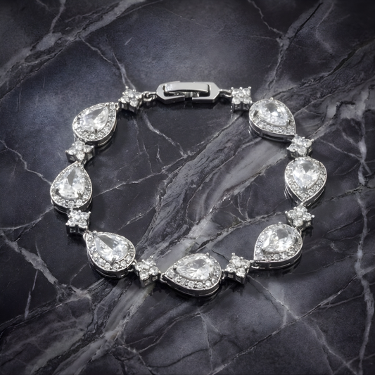 Crystal Tears - Silver