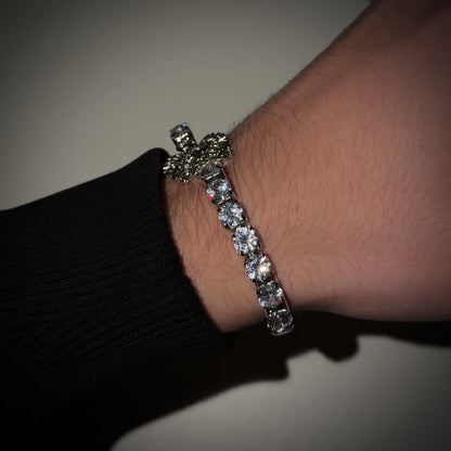 Poland Eagle Tennis Bracelet - Silver