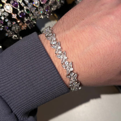 Frost Link Bracelet - Silver