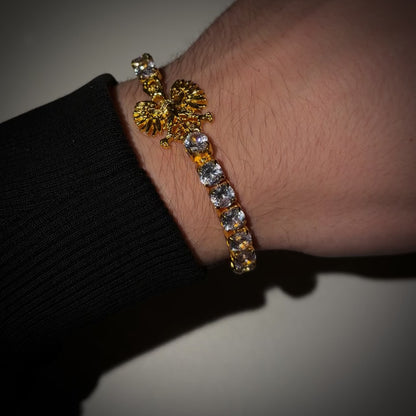 Poland Eagle Tennis Bracelet - Gold